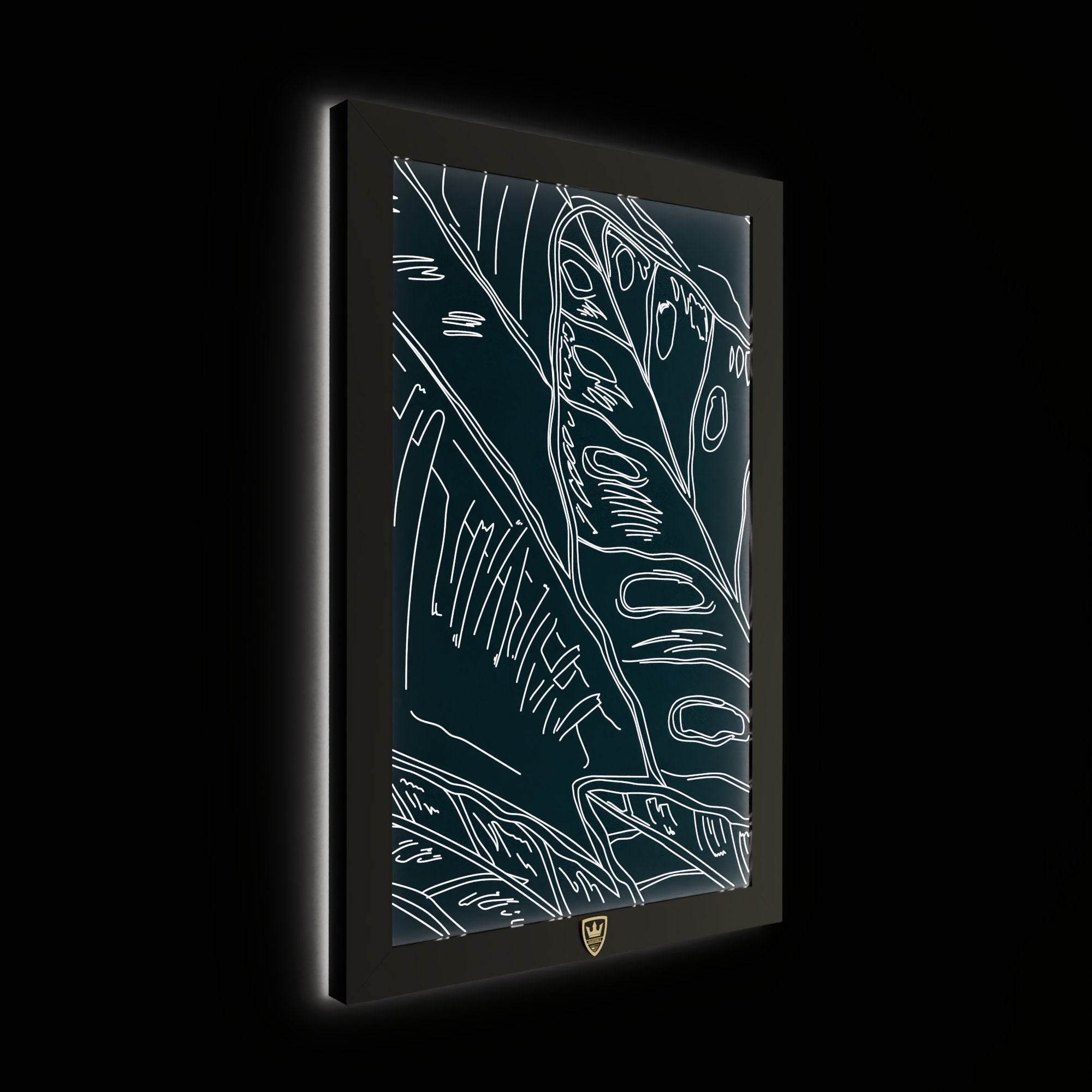 GIAVINCI: Blätter Wandbild – Erwecke die natürliche Schönheit der Natur zum Leben - GIAVINCI Premium Design-Lights