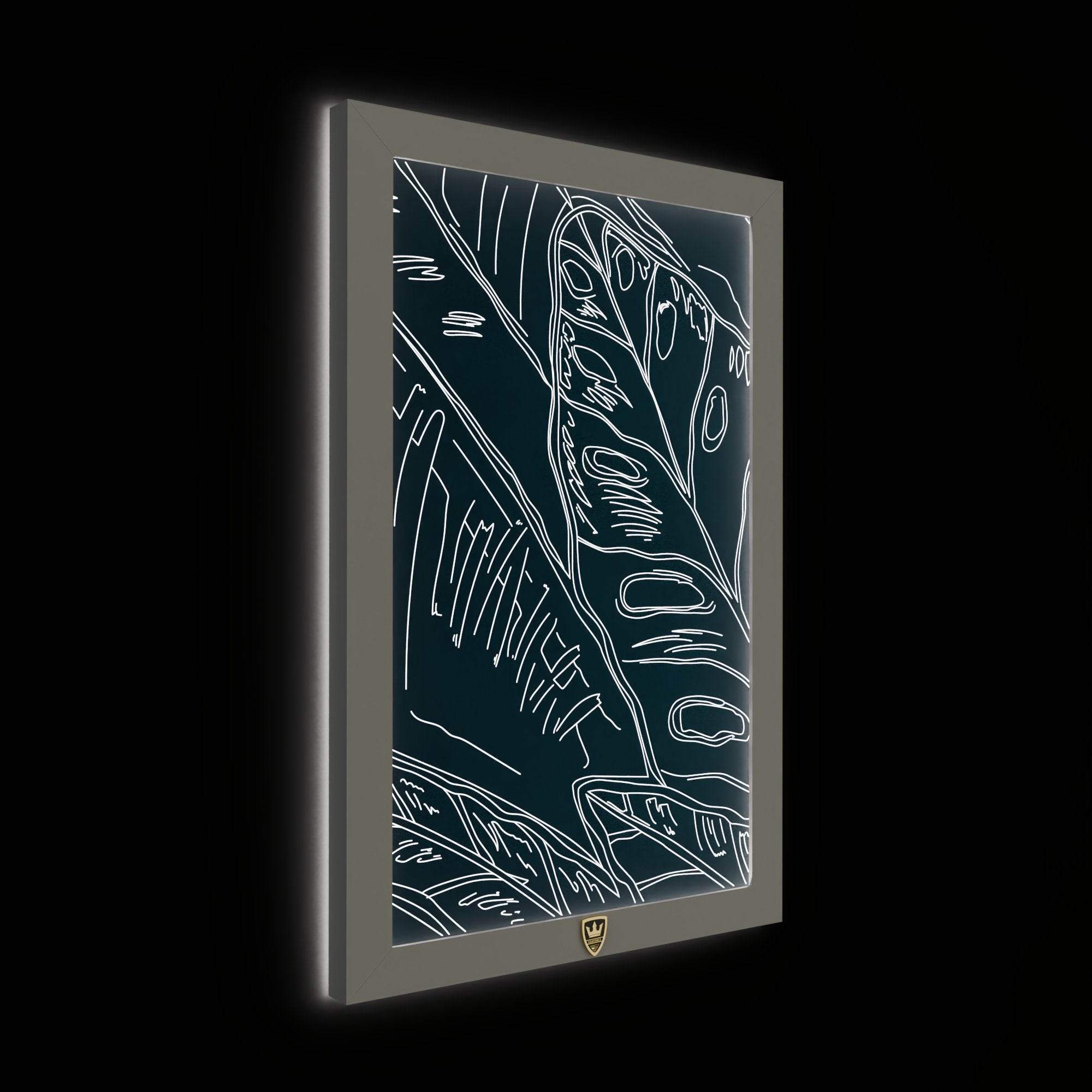 GIAVINCI: Blätter Wandbild – Erwecke die natürliche Schönheit der Natur zum Leben - GIAVINCI Premium Design-Lights