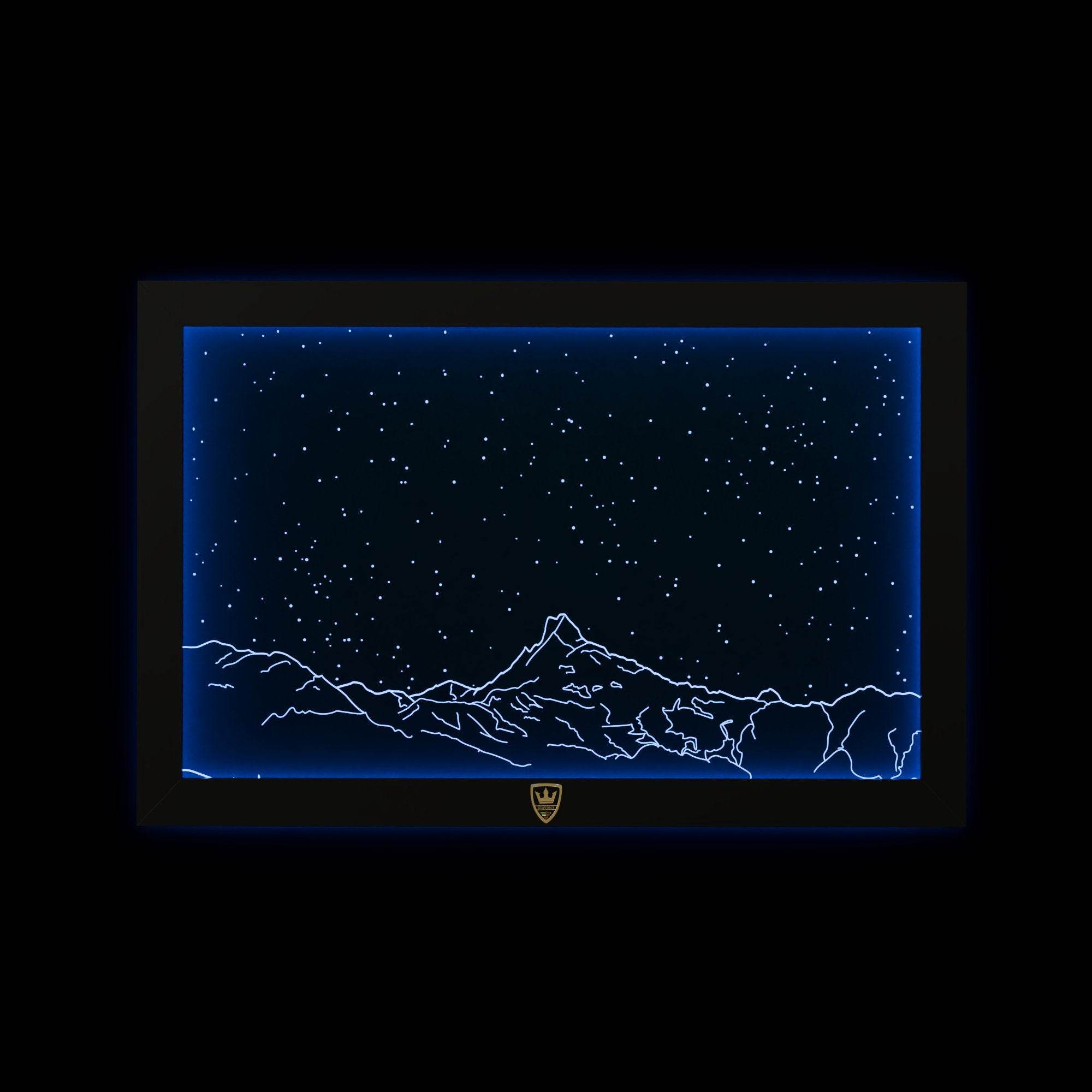 GIAVINCI: Matterhorn-Wandbild – Die majestätische Schönheit der Alpen für Ihr Zuhause - GIAVINCI Premium Design-Lights