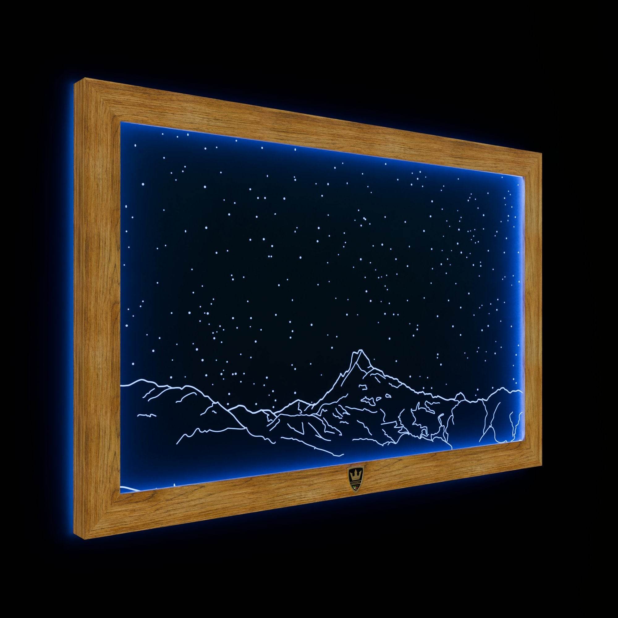 GIAVINCI: Matterhorn-Wandbild – Die majestätische Schönheit der Alpen für Ihr Zuhause - GIAVINCI Premium Design-Lights
