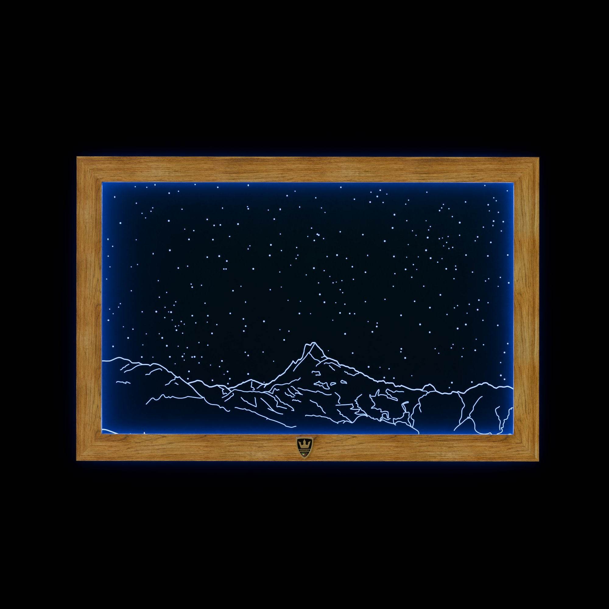 GIAVINCI: Matterhorn-Wandbild – Die majestätische Schönheit der Alpen für Ihr Zuhause - GIAVINCI Premium Design-Lights
