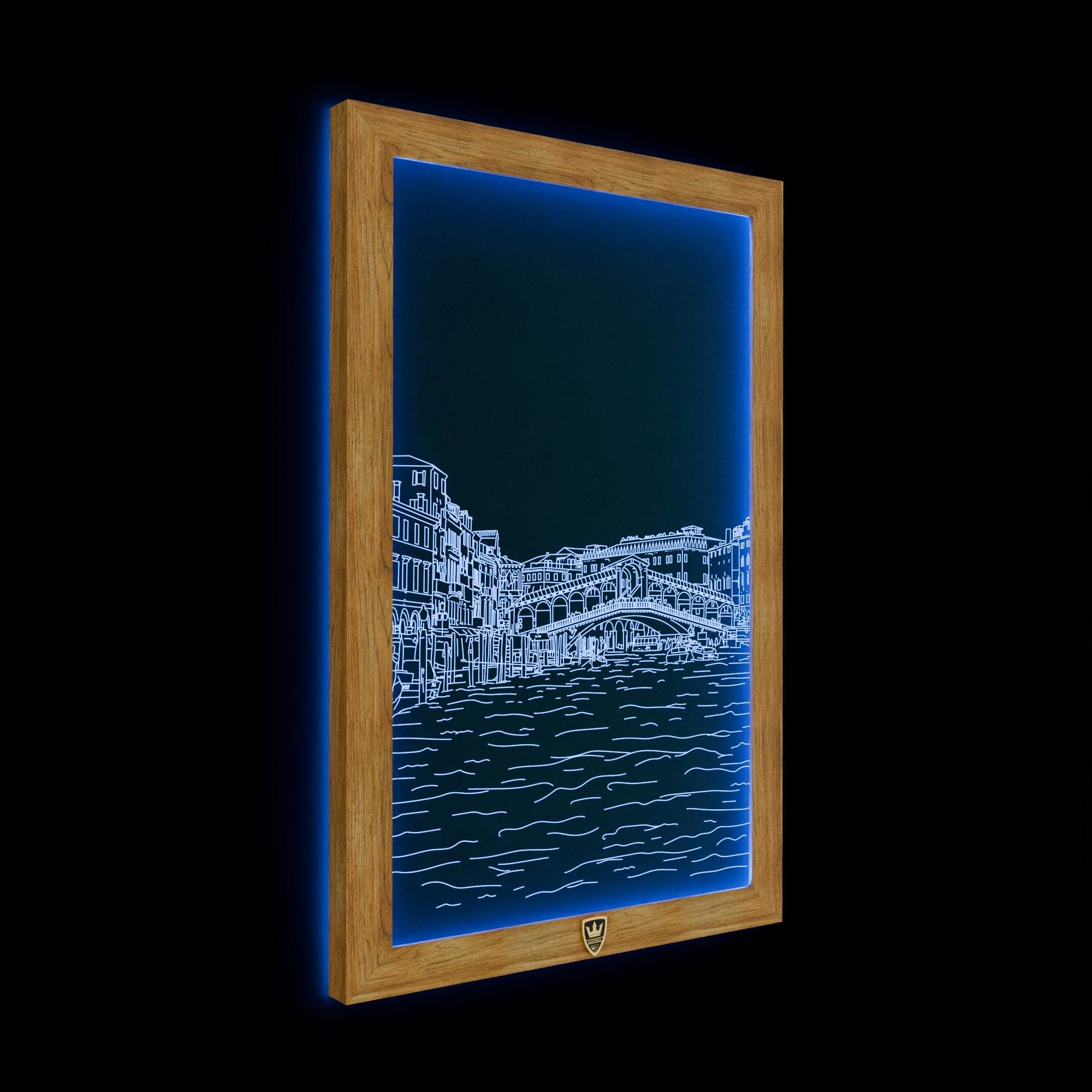 GIAVINCI: Venedig Wandbild – Erwecke die Magie einer romantischen Stadt zum Leben - GIAVINCI Premium Design-Lights
