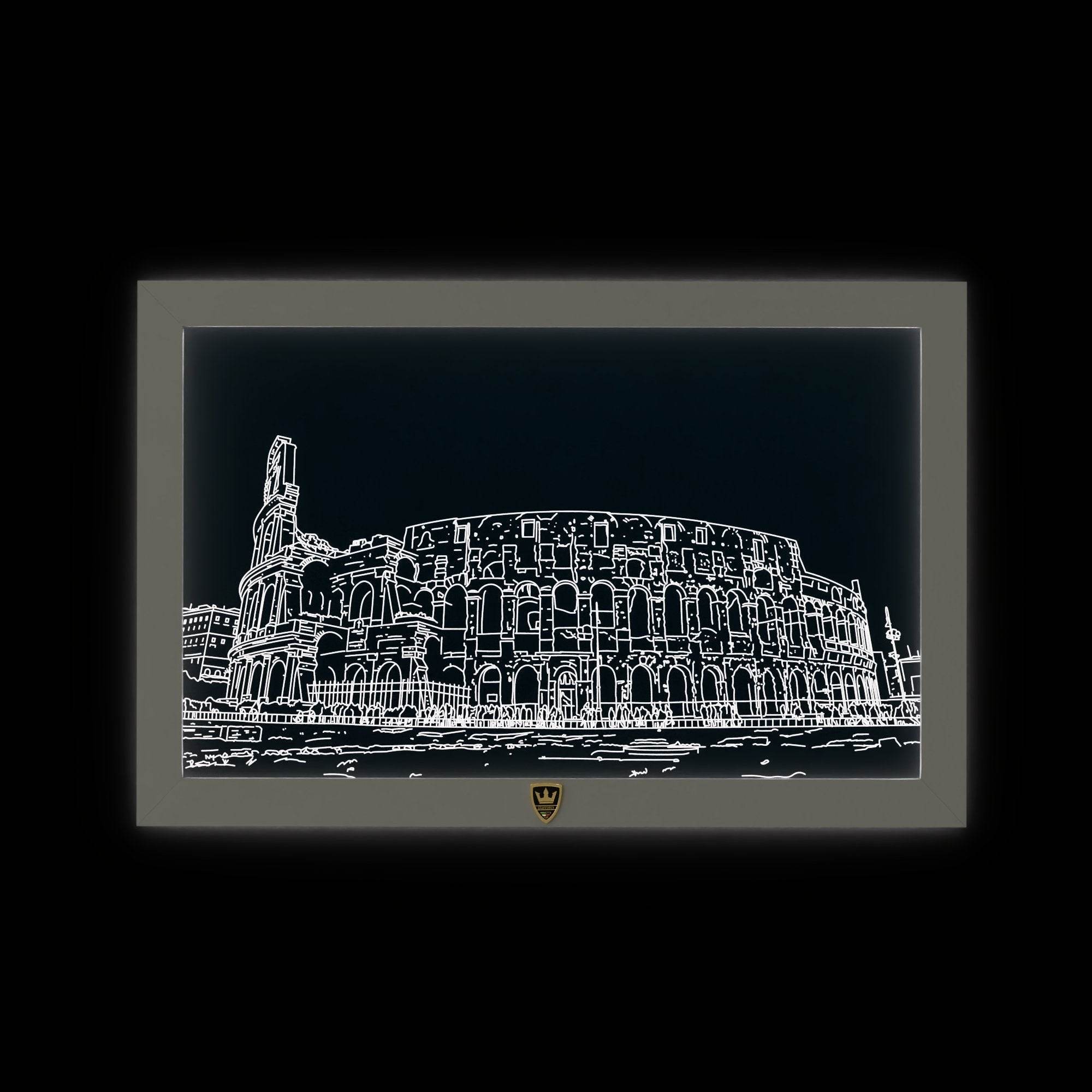 LED-Wandbild mit Wunschmotiv - GIAVINCI Premium Design-Lights