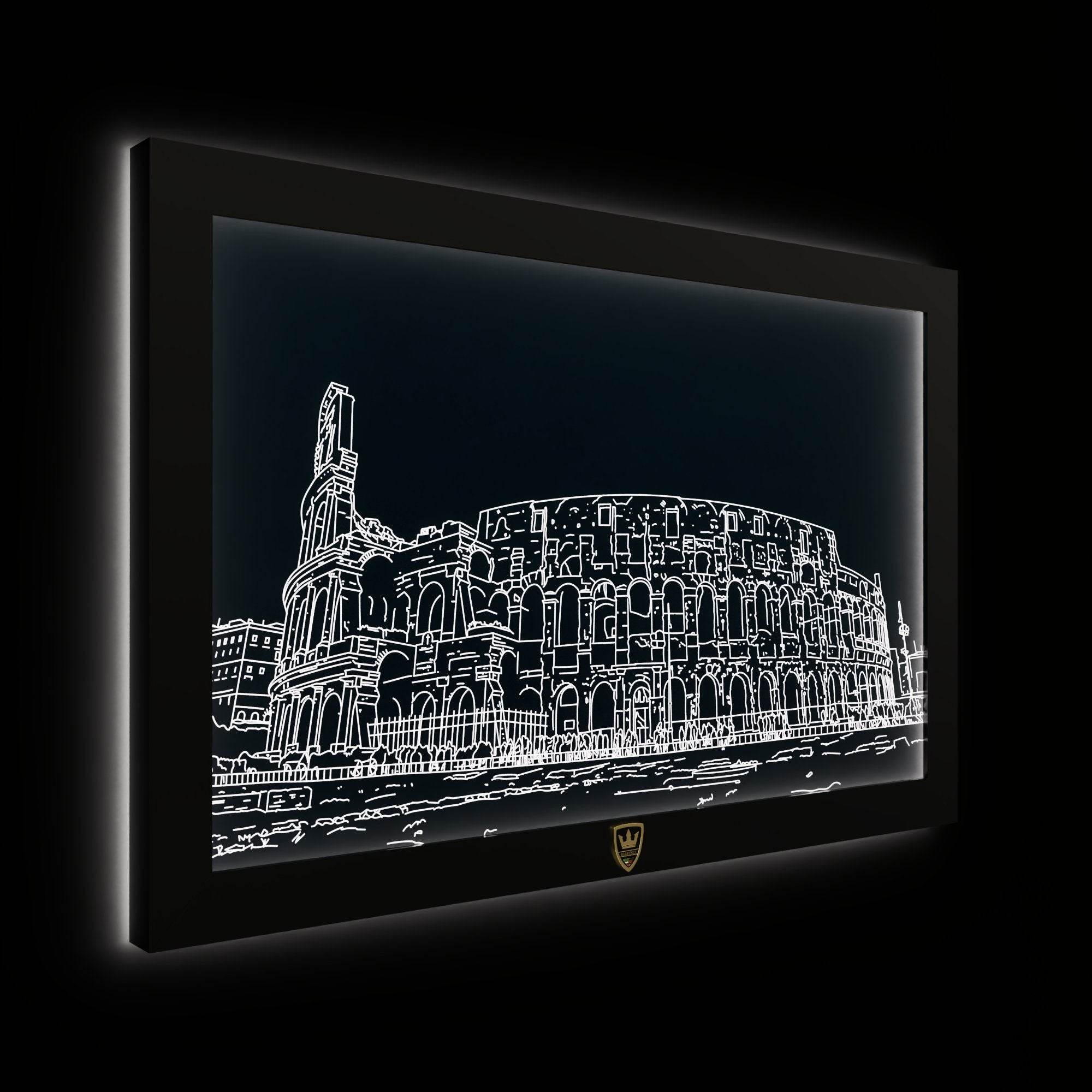 LED-Wandbild mit Wunschmotiv - GIAVINCI Premium Design-Lights