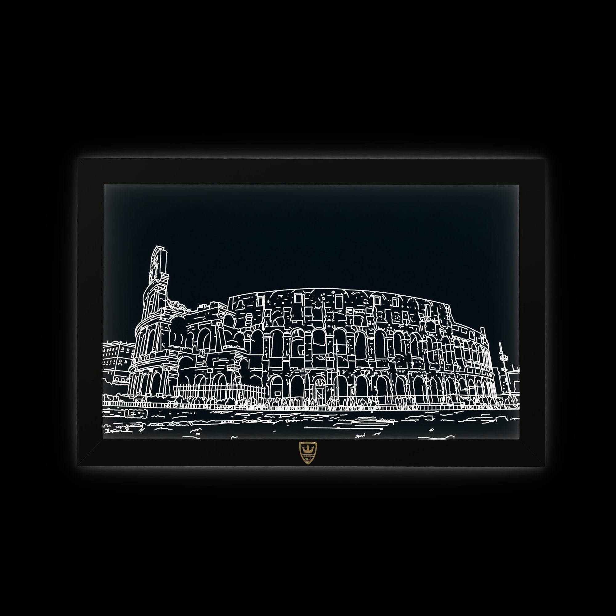 LED-Wandbild mit Wunschmotiv - GIAVINCI Premium Design-Lights