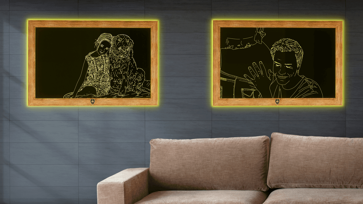 Die Magie von personalisierten LED-Wandbilder: 9 Ideen für eine gemütliche Wohnungseinrichtung mit GIAVINCI - GIAVINCI Premium Design-Lights