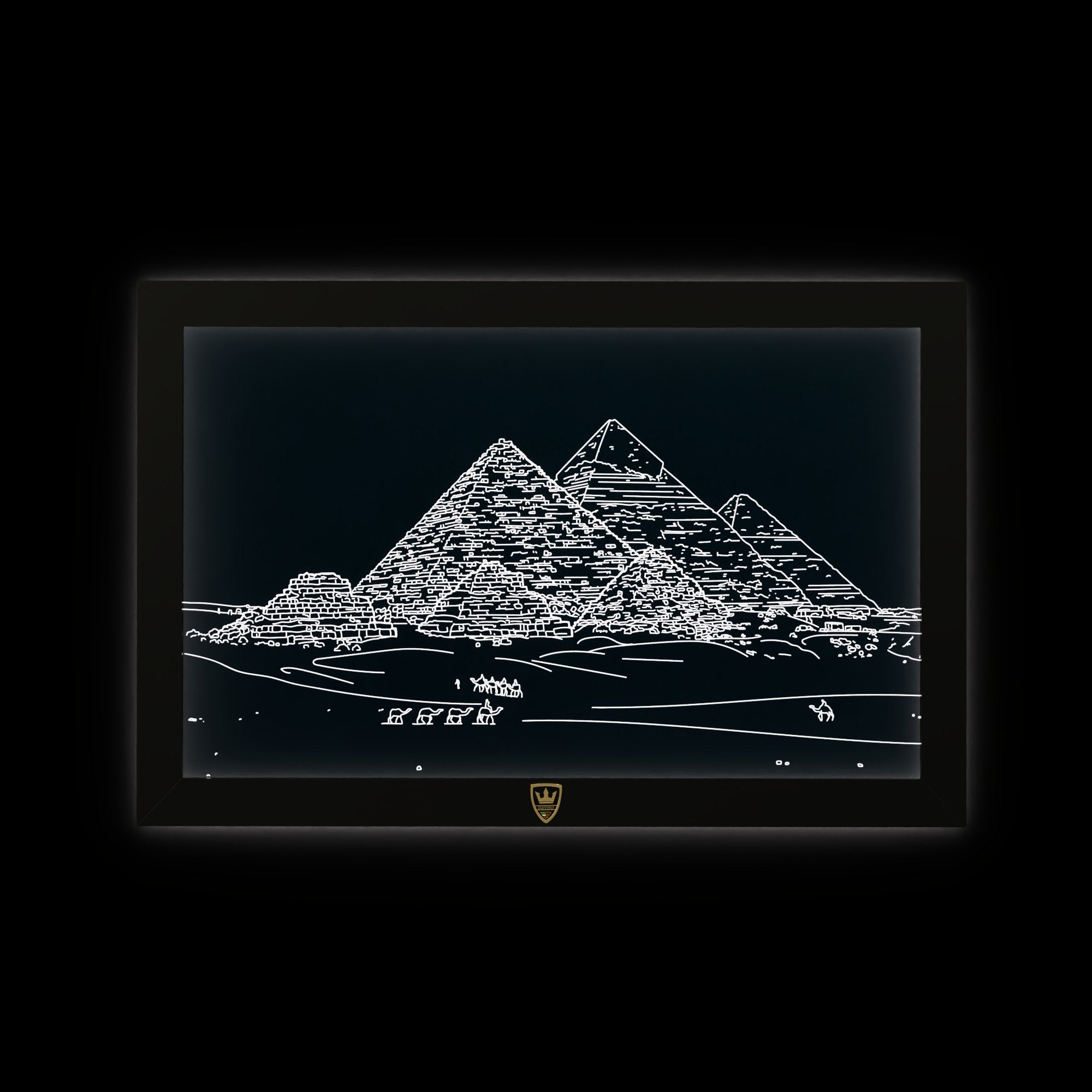 GIAVINCI: Pyramiden von Gizeh - GIAVINCI premium LED - Wandbilder