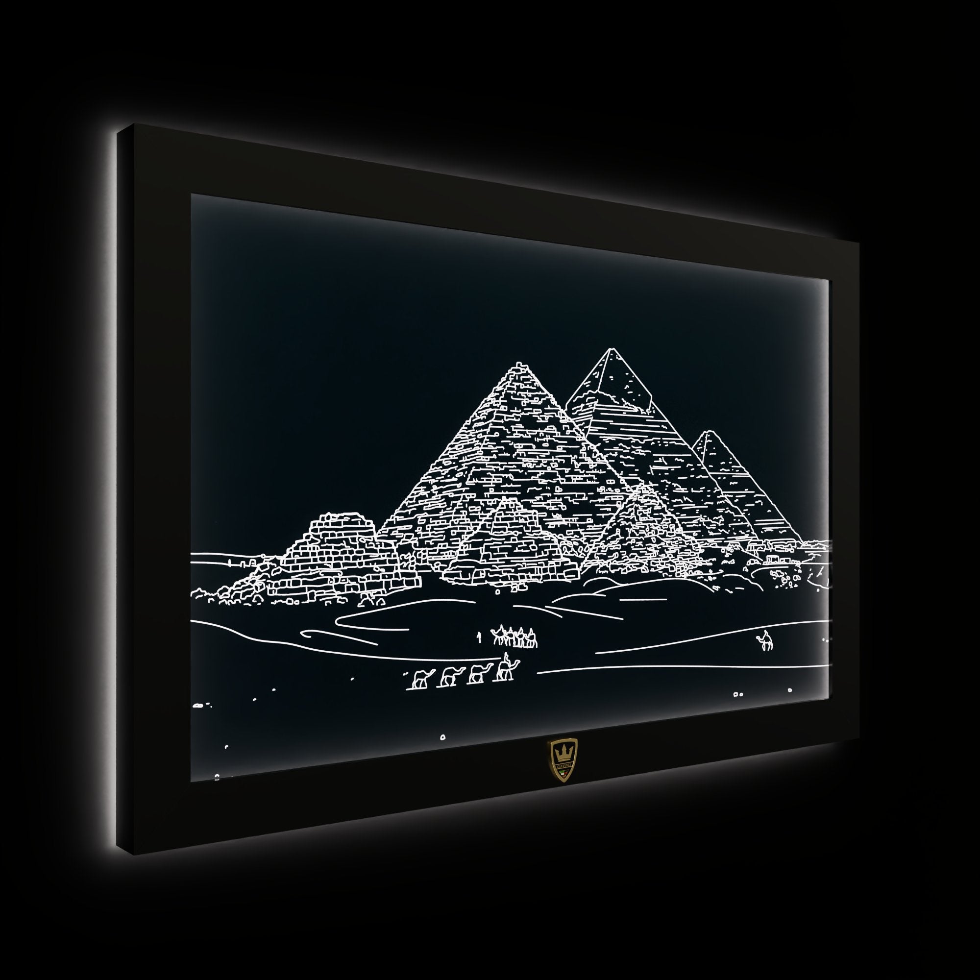 GIAVINCI: Pyramiden von Gizeh - GIAVINCI premium LED - Wandbilder